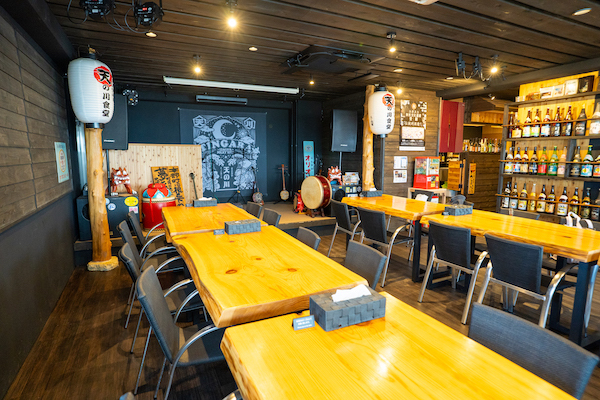 沖縄創作居酒屋 天の川食堂 てぃんがーら（本部町エリアの宿泊先への無料送迎あり）