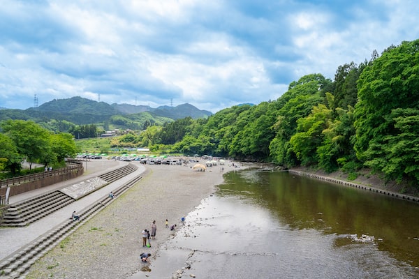 秋川橋河川公園バーベキューランド【業界最安！】