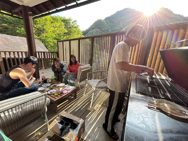 東京都檜原村リバーサイドBBQハウス